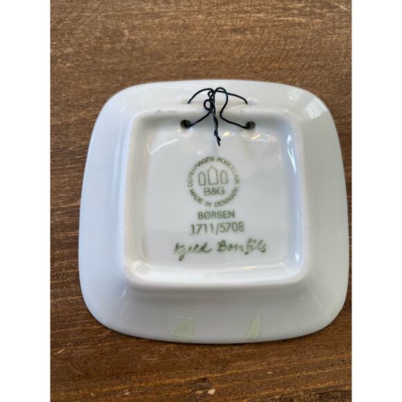 Copenhagen Porcelain Vintage Bing and GRONDAHL Mini Plate - Picture 3 of 3